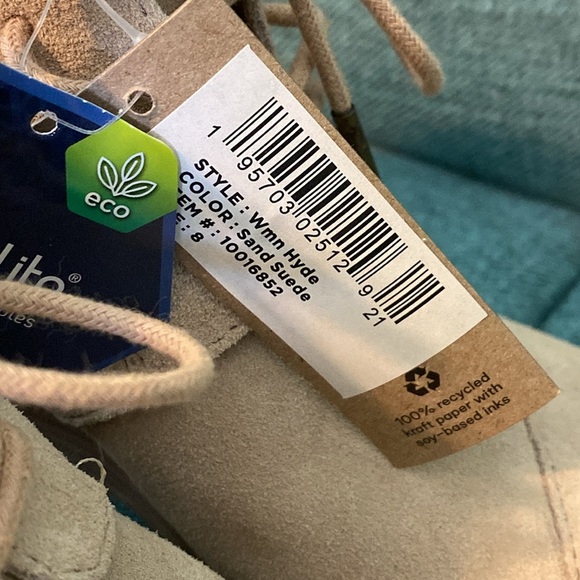 NWT TOMS Women's, Hyde Boot Wedge Boots size 8 Sand Suede - Picture 10 of 10